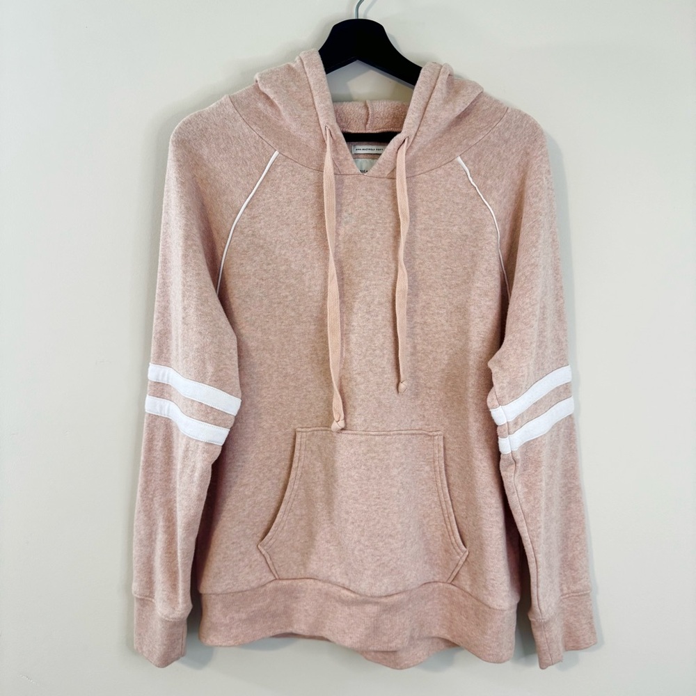 American Eagle Pink Oversized Hoodie with Long Sleeves